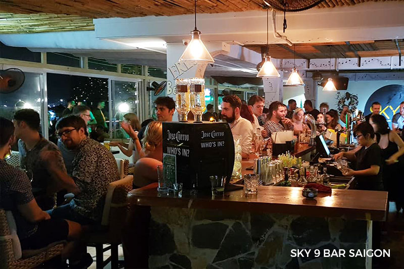 Thao Dien Vietnam Guide Sky 9 Bar Saigon